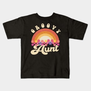 Groovy Aunt Kids T-Shirt